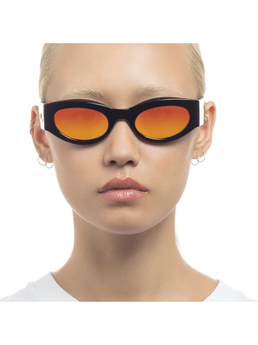Le Specs Body Bumpin II Fire Mirror Sunglasses New - Picture 5 of 5